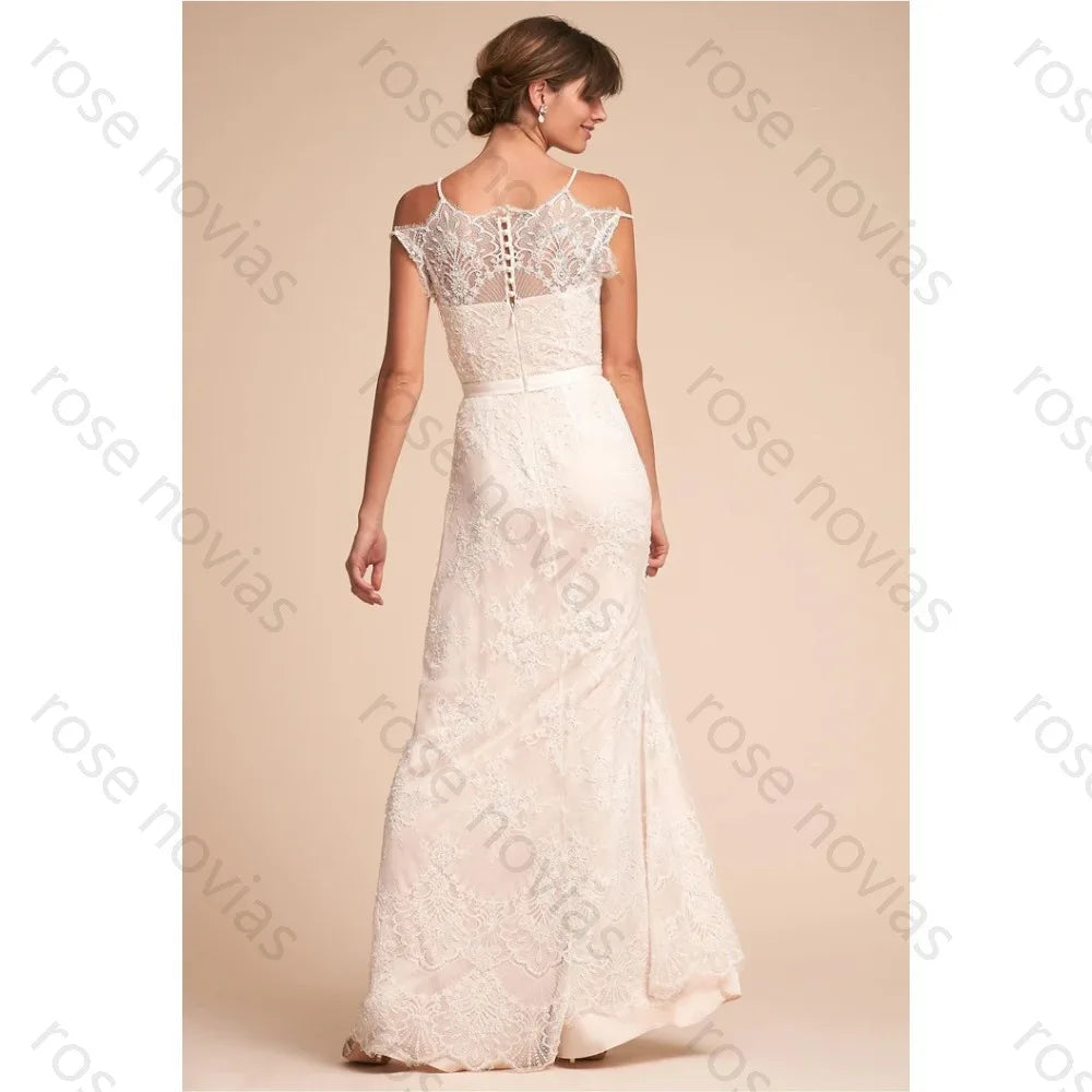 Abito Da Sposa Tubino Lungo