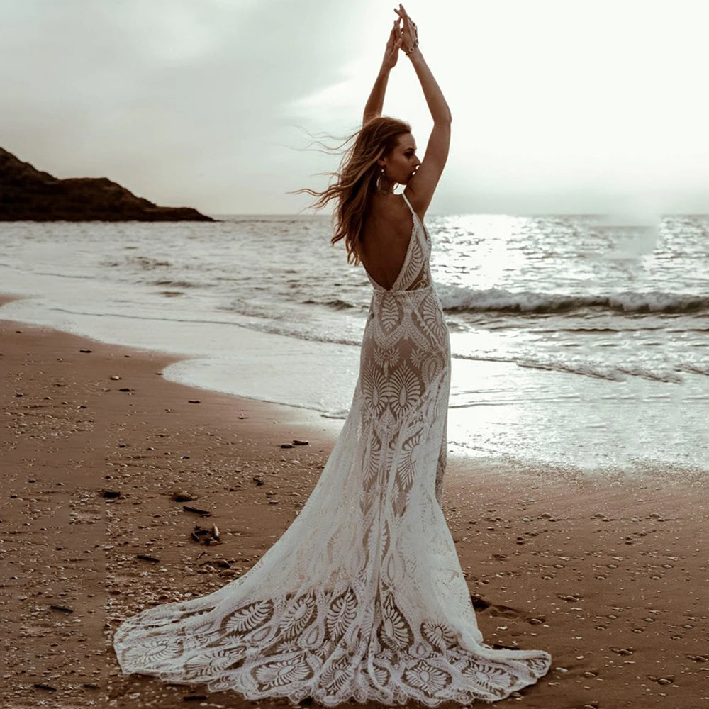 Abiti Da Sposa Azzurro Polvere