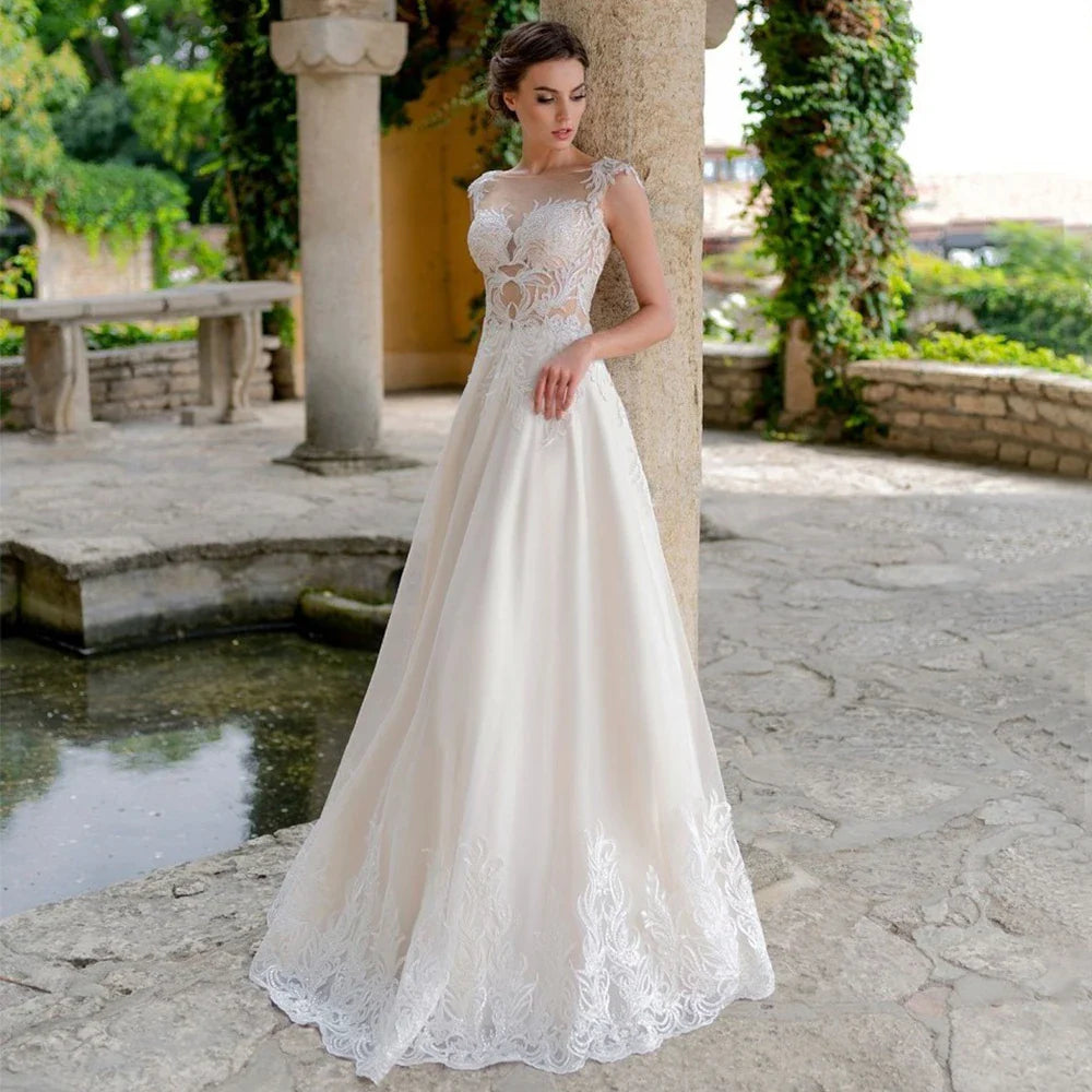 Abito Da Sposa Scollatura A Cuore