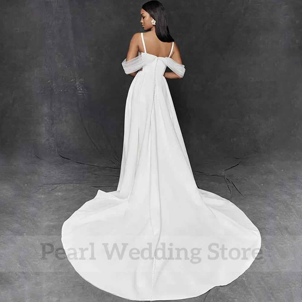 Abito Da Sposa In Organza